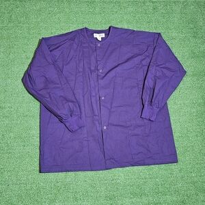 Purple Scrub Jacket XL
